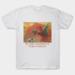 Pegasus Triumphant by Odilon Redon T-Shirt